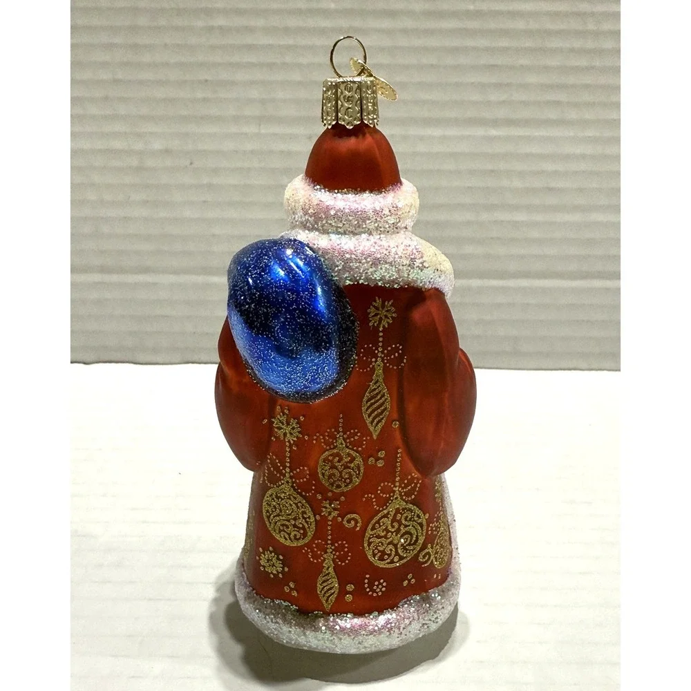 CHRISTOPHER RADKO - Glass Christmas Old World Santa Claus‎